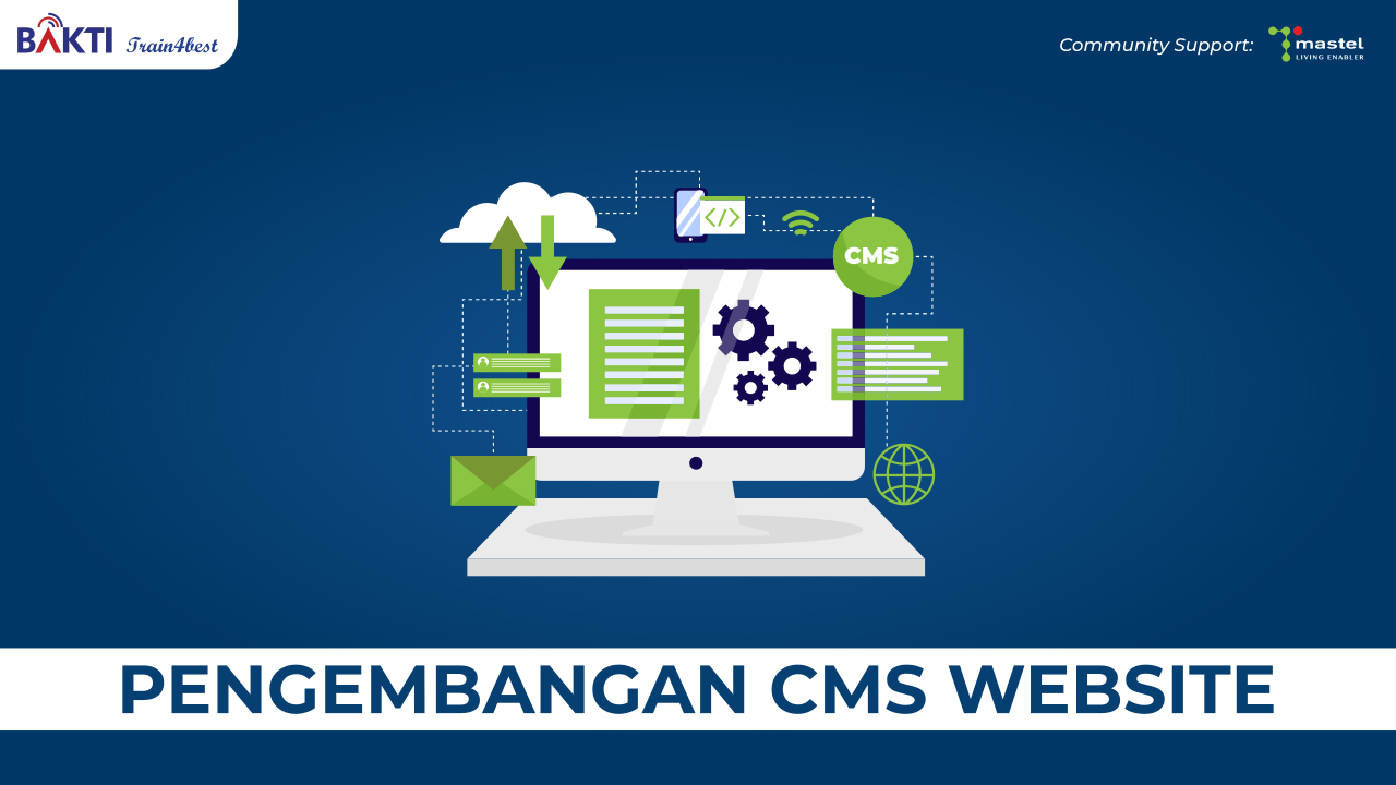 Banner Course LMS Pengembangan CMS Website