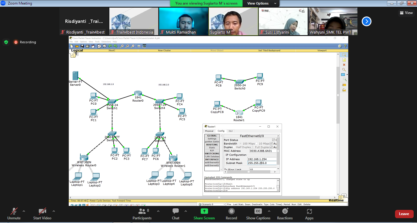 Junior Network Administrator Train4best